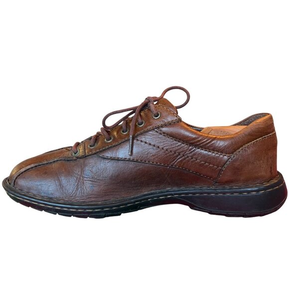 Born Brown Leather Bicycle Toe Lace Up Oxford Loafer Shoes Mens Size 9.5M Casual main image 16